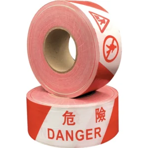紅白(危險)警示帶 3" 500m*70mm